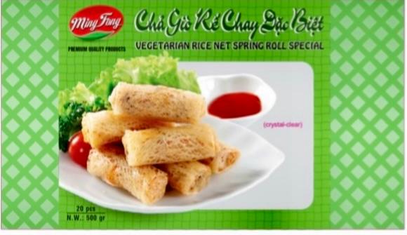Vegetarian Net Spring Rolls Image